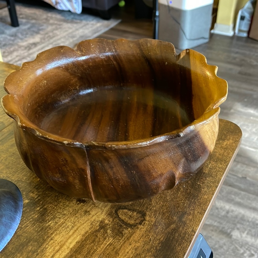 Kahana woods monkey pod bowl